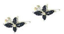 Flower Butterfly Barrettes U86350-flrbar
