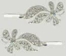 Pair of Butterfly and Ribbon Hairpins U86375-2788