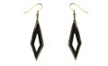 Dangle Earrings Gold or Silver Trim U89175-4765clr