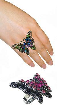 New Arrival - Butterfly Ring UN800175-3782