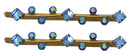 Crystal Hairpins YY86600-12