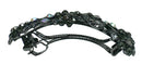 Bella Large Crystal Thick Hair Barrette French Clasp Elegant and Outstanding Design OR86015-2
