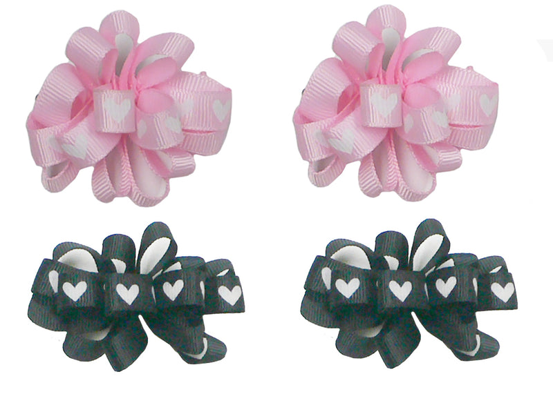 Little Girl Hair Bow with Hair Clip U86100-0037